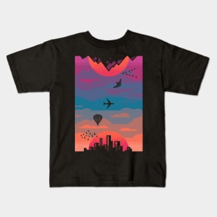 Sunrise to Sunset Kids T-Shirt